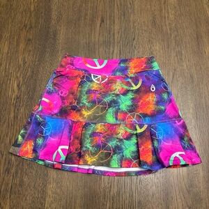 Vibrant Multicolor Women's Mini Skirt